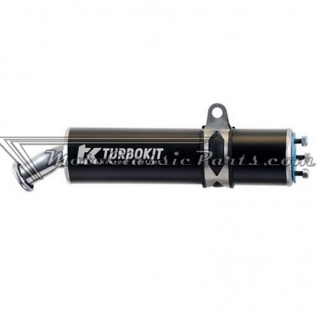 Silencioso Turbokit High Quality Scooter 60 X 225 mm Plata HQ01-PL