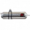 Silencioso Turbokit OVAL 380m/m OFF ROAD XX CENTRO INOX SOLDADO HQ22-45-OC-I