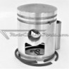 Pistón / Piston kit DEMM 50 Chromed Cylinder. 1969-'70-Ref.0019