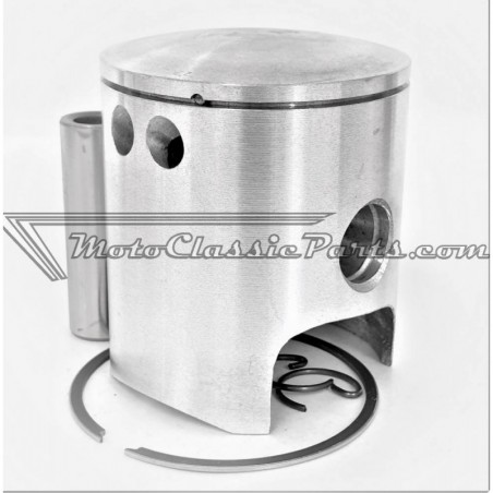Pistón / Piston kit ASPES 125 Hopi-Yuma Mac Minarelli 1978 Chromed Cylinder-Ref.0503B