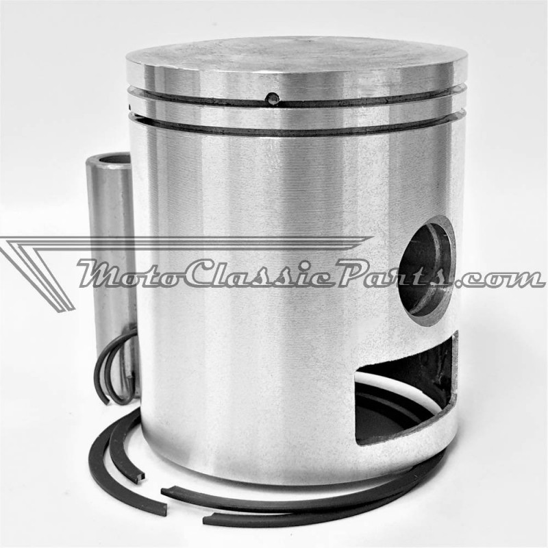Pistón / Piston kit CAGIVA 125 HD-Aermacchi Aletta1-SST Iron Cylinder/Crom.-Ref.0967