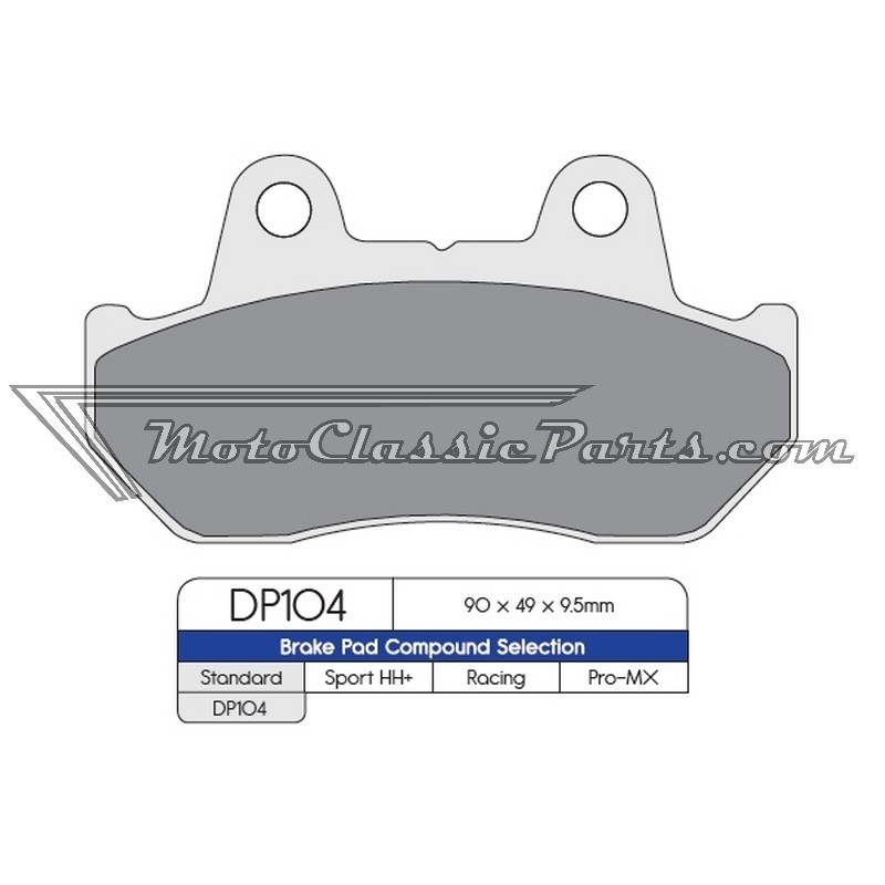 Brake Pads / Pastillas de freno DPBrake DP104