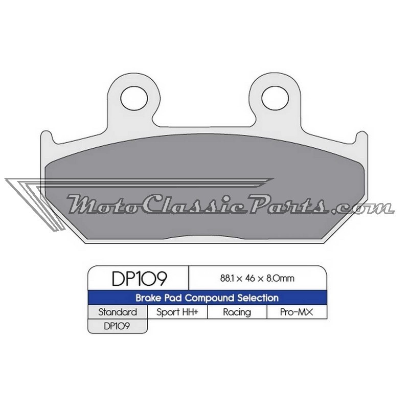 Brake Pads / Pastillas de freno DPBrake DP109