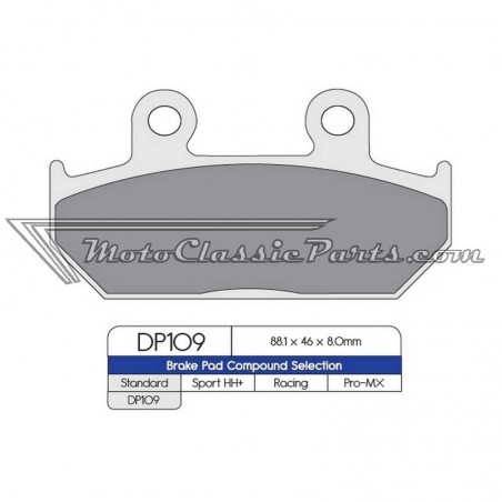 Brake Pads / Pastillas de freno DPBrake DP109