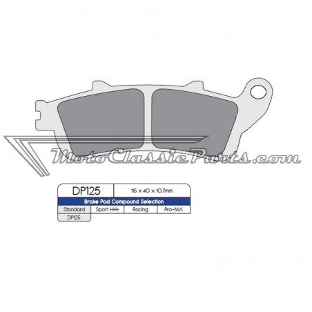 Brake Pads / Pastillas de freno DPBrake DP125