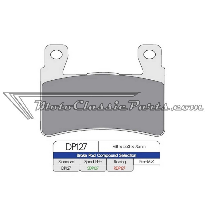 Brake Pads / Pastillas de freno DPBrake DP127
