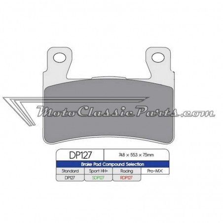 Brake Pads / Pastillas de freno DPBrake DP127