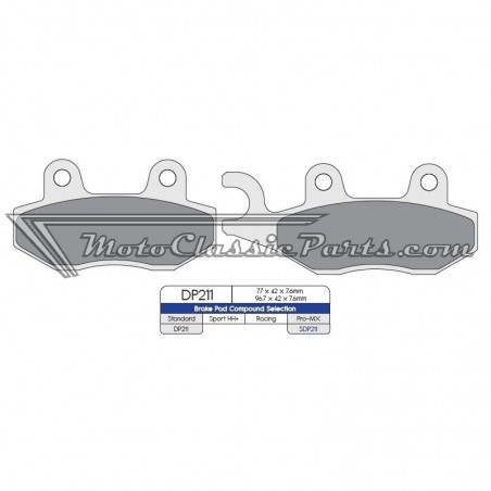 Brake Pads / Pastillas de freno DPBrake DP211