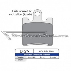 Brake Pads / Pastillas de freno DPBrake DP219