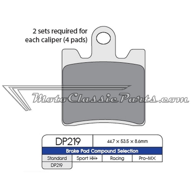 Brake Pads / Pastillas de freno DPBrake DP219