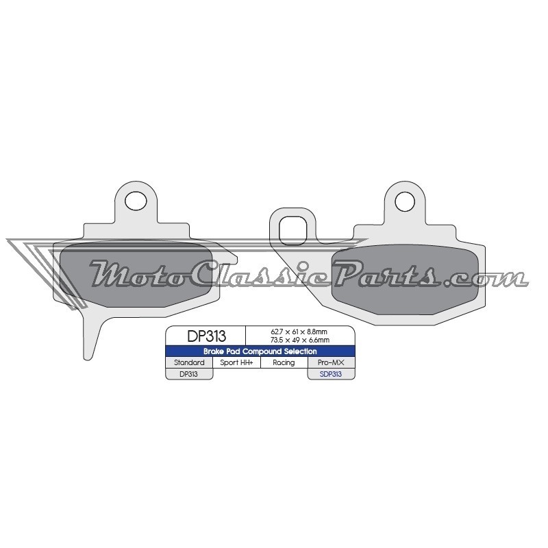 Brake Pads / Pastillas de freno DPBrake DP313