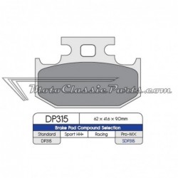 Brake Pads / Pastillas de freno DPBrake DP315