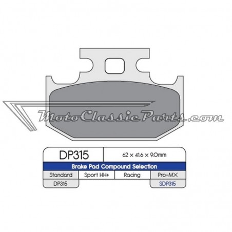 Brake Pads / Pastillas de freno DPBrake DP315