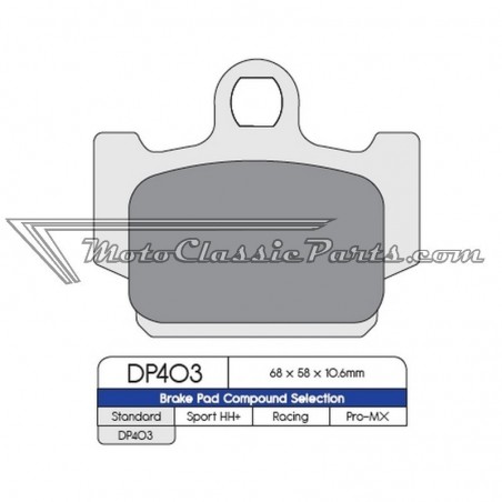 Brake Pads / Pastillas de freno DPBrake DP403