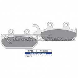 Brake Pads / Pastillas de freno DPBrake DP413