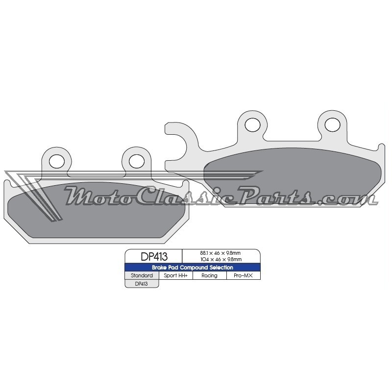 Brake Pads / Pastillas de freno DPBrake DP413