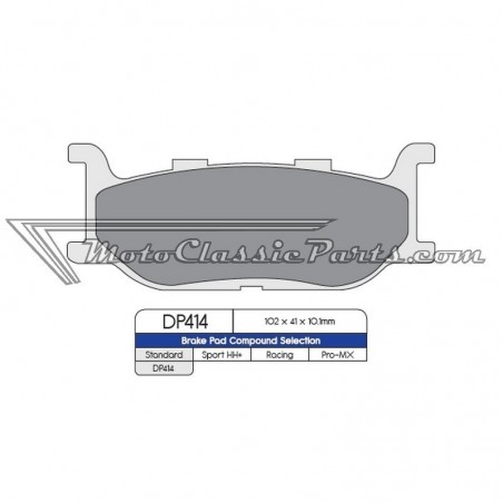 Brake Pads / Pastillas de freno DPBrake DP414