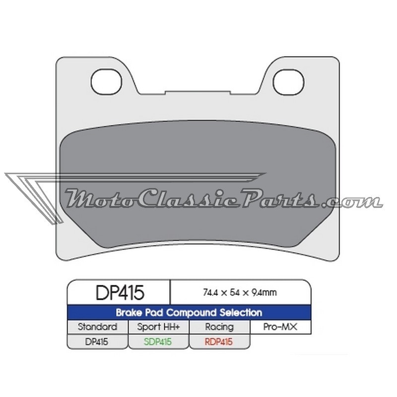 Brake Pads / Pastillas de freno DPBrake DP415