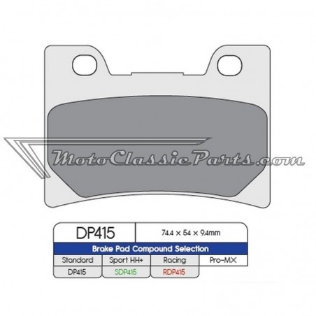 Brake Pads / Pastillas de freno DPBrake DP415