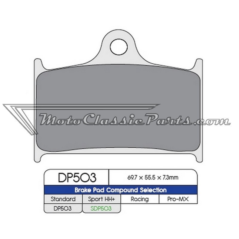 Brake Pads / Pastillas de freno DPBrake DP503