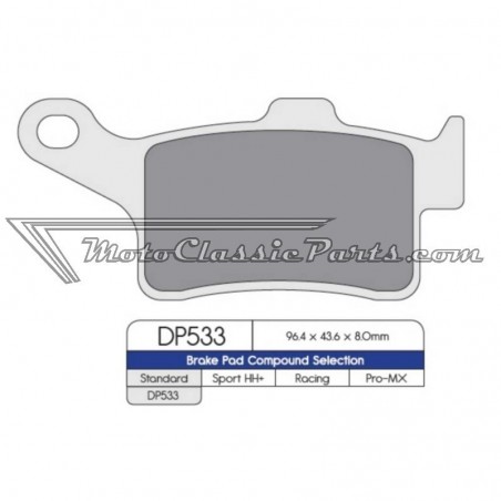 Brake Pads / Pastillas de freno DPBrake DP533