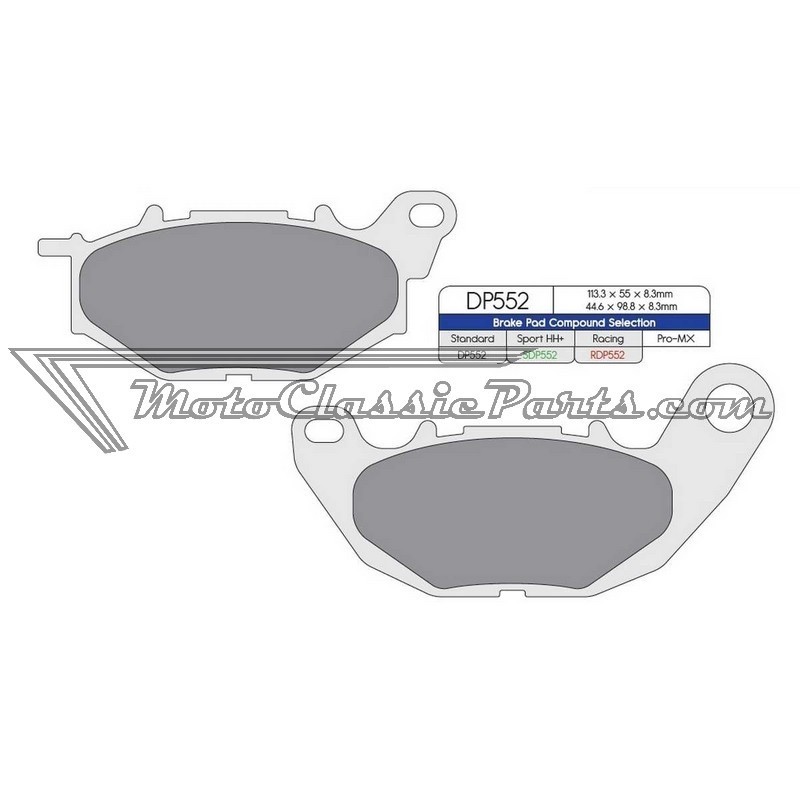 Brake Pads / Pastillas de freno DPBrake DP552