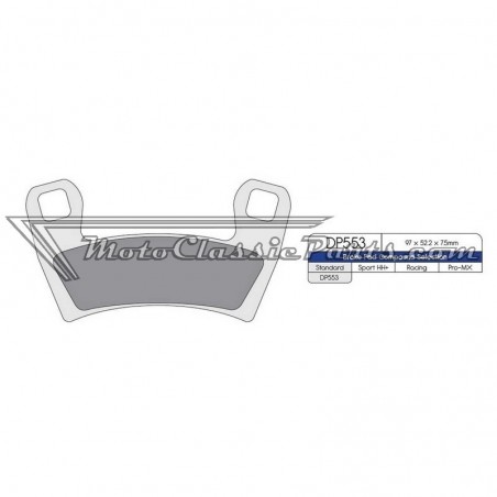 Brake Pads / Pastillas de freno DPBrake DP553