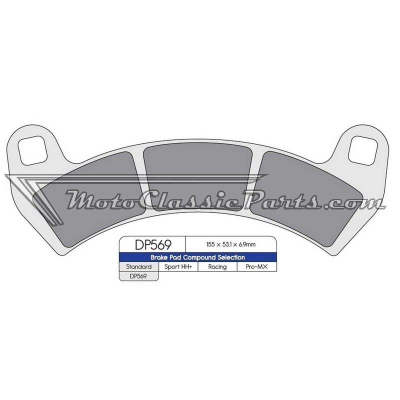 Brake Pads / Pastillas de freno DPBrake DP569