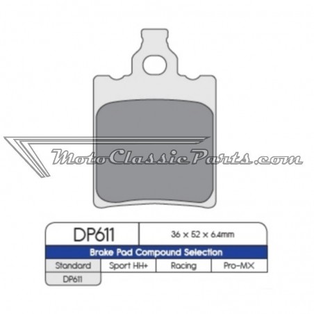Brake Pads / Pastillas de freno DPBrake DP611