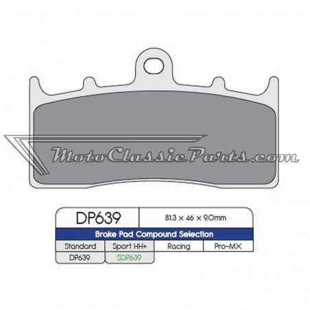 Brake Pads / Pastillas de freno DPBrake DP639