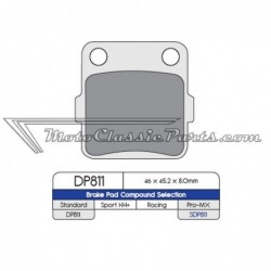 Brake Pads / Pastillas de freno DPBrake DP811