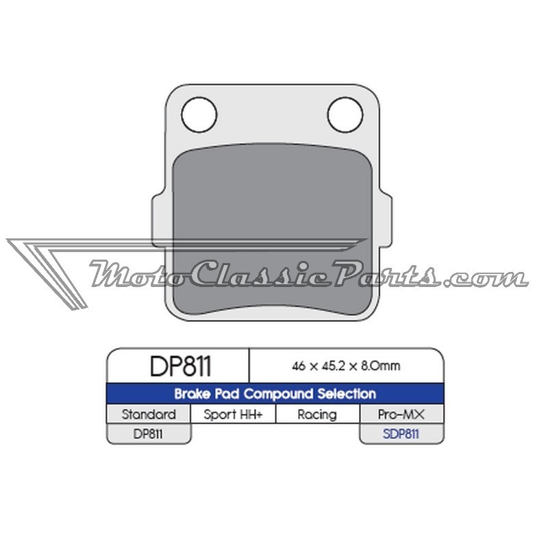 Brake Pads / Pastillas de freno DPBrake DP811