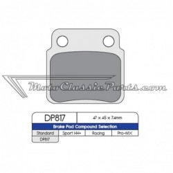 Brake Pads / Pastillas de freno DPBrake DP817