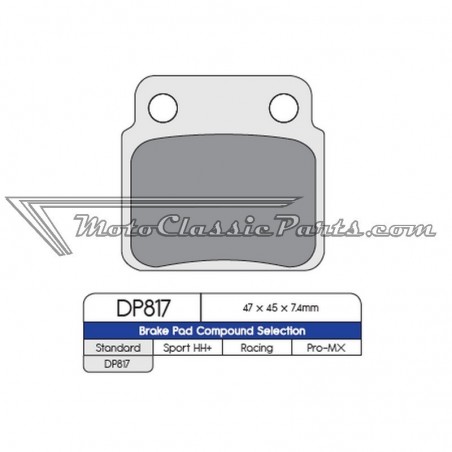 Brake Pads / Pastillas de freno DPBrake DP817