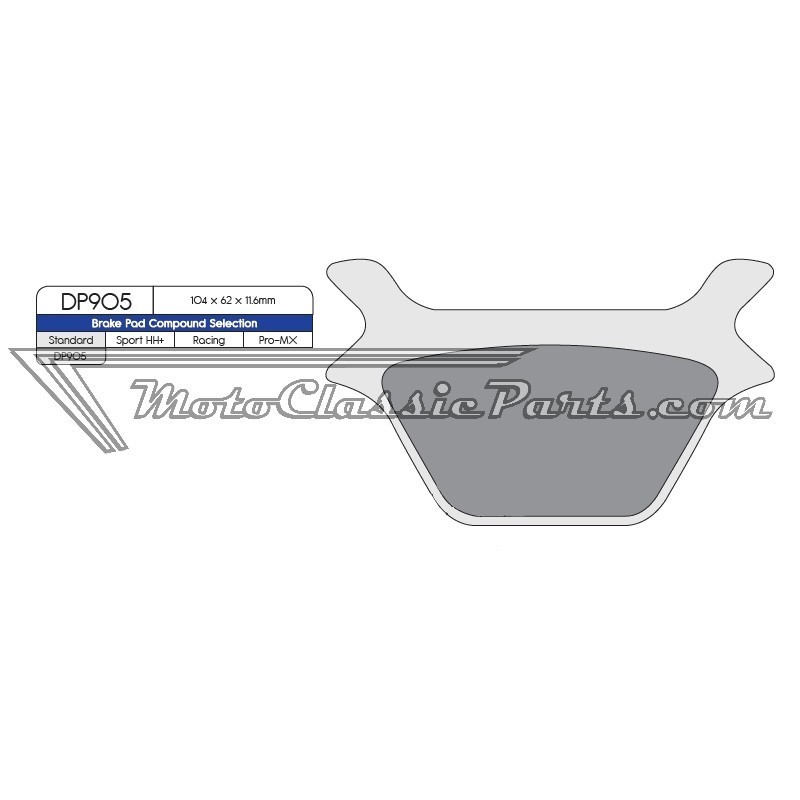 Brake Pads / Pastillas de freno DPBrake DP905