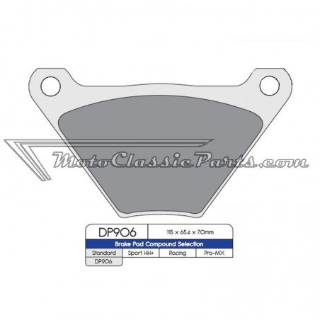 Brake Pads / Pastillas de freno DPBrake DP906