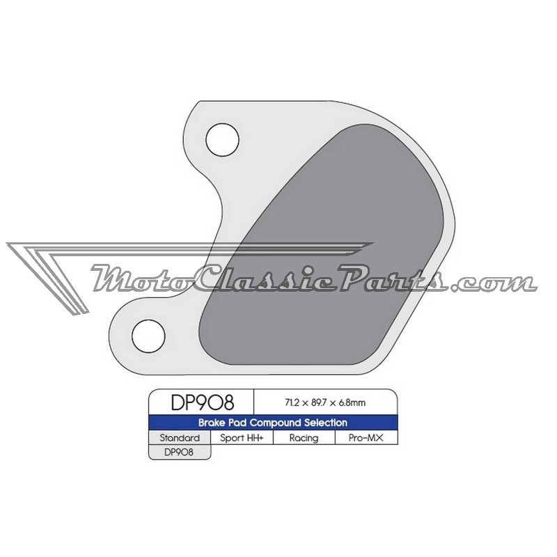 Brake Pads / Pastillas de freno DPBrake DP908
