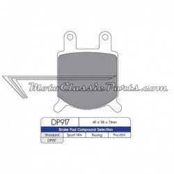 Brake Pads / Pastillas de freno DPBrake DP917
