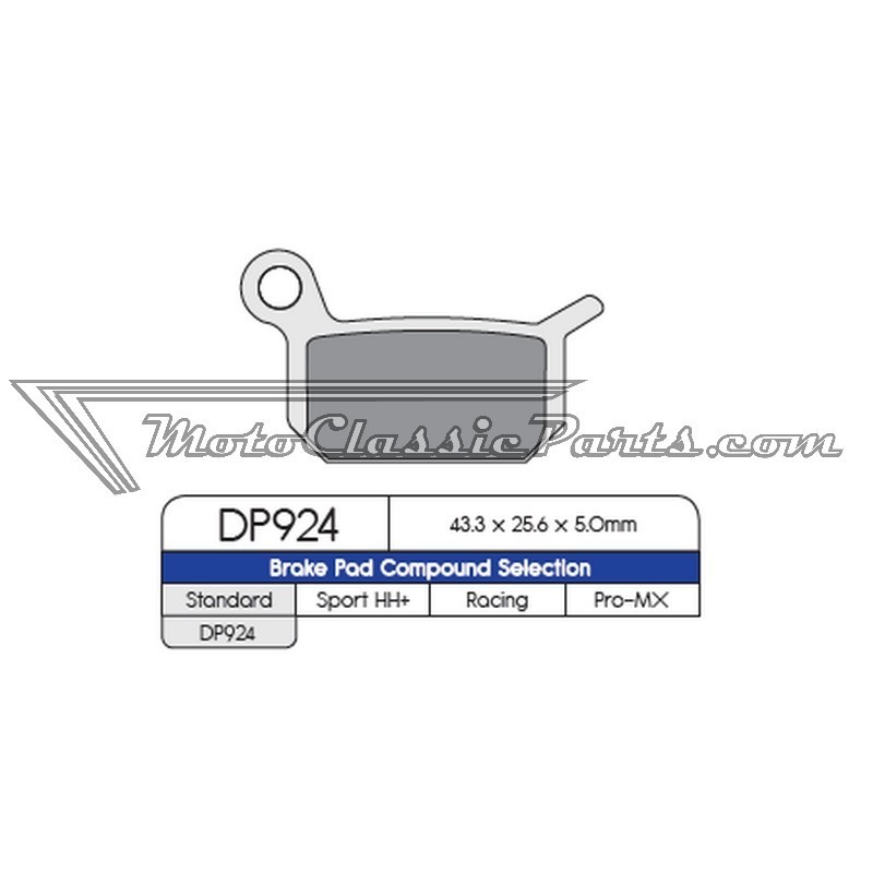 Brake Pads / Pastillas de freno DPBrake DP924