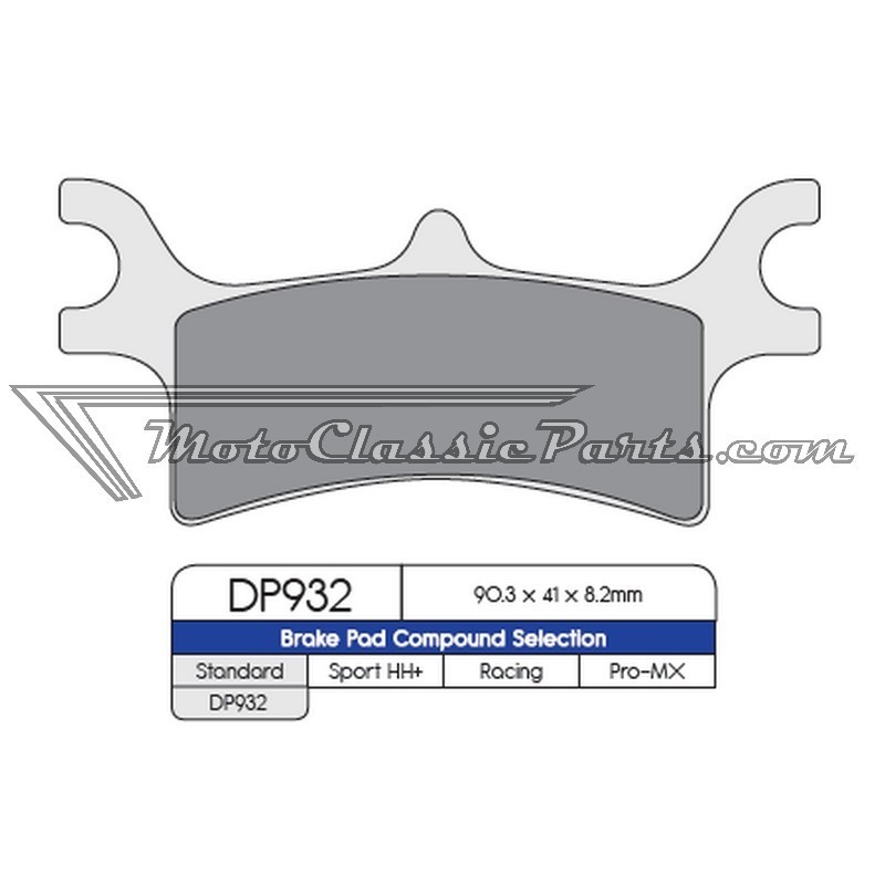 Brake Pads / Pastillas de freno DPBrake DP932
