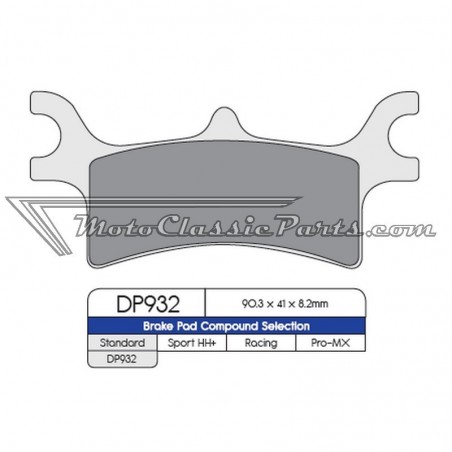 Brake Pads / Pastillas de freno DPBrake DP932