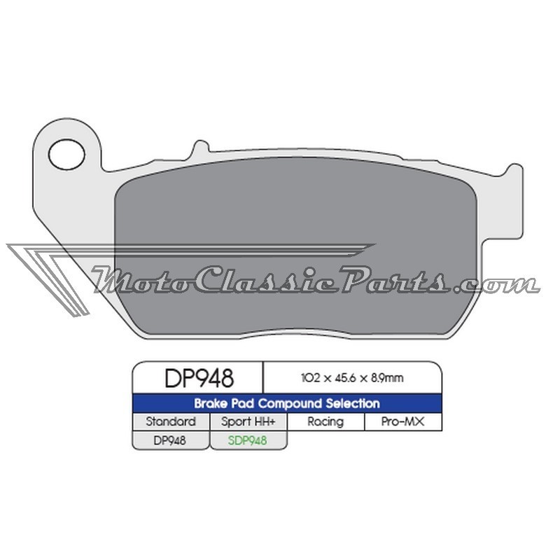 Brake Pads / Pastillas de freno DPBrake DP948