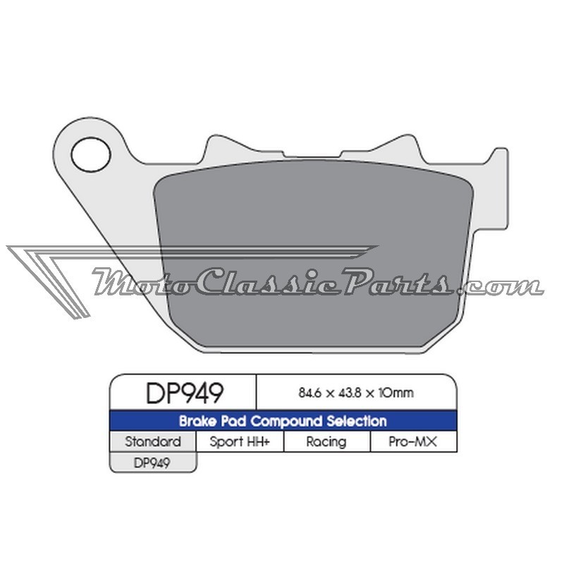 Brake Pads / Pastillas de freno DPBrake DP949