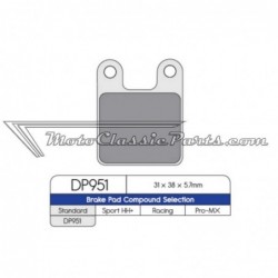 Brake Pads / Pastillas de freno DPBrake DP951