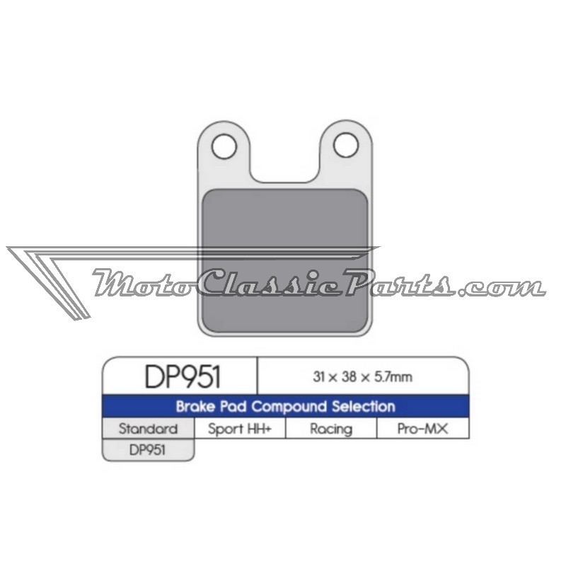 Brake Pads / Pastillas de freno DPBrake DP951