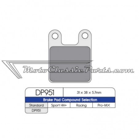 Brake Pads / Pastillas de freno DPBrake DP951