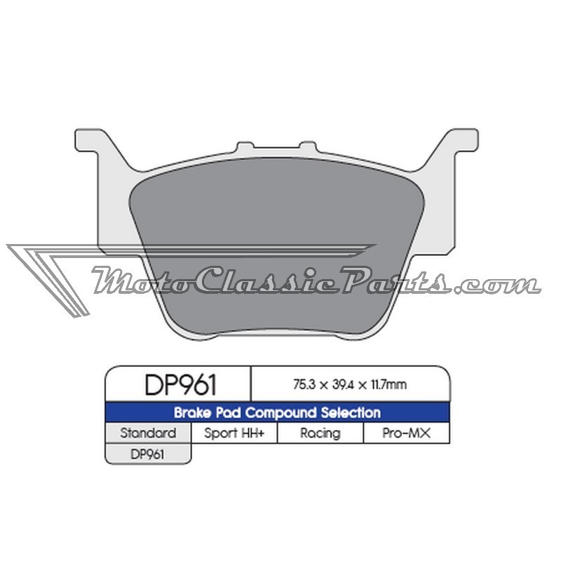 Brake Pads / Pastillas de freno DPBrake DP961