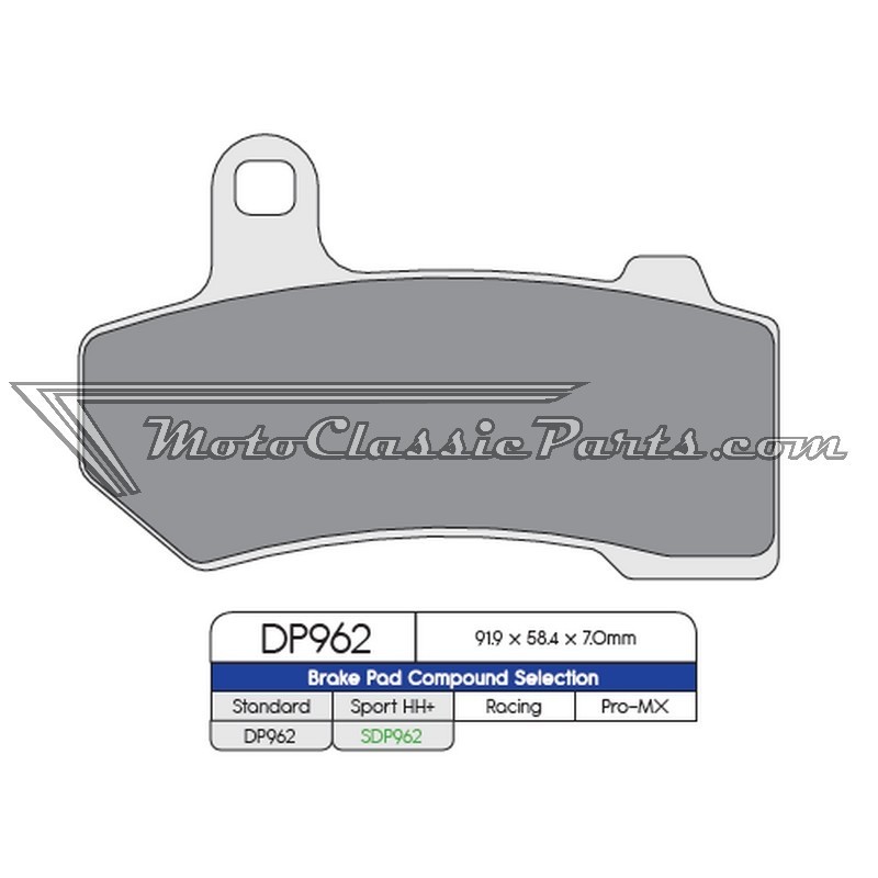 Brake Pads / Pastillas de freno DPBrake DP962