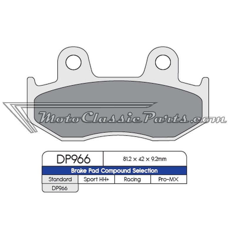 Brake Pads / Pastillas de freno DPBrake DP966