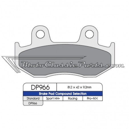 Brake Pads / Pastillas de freno DPBrake DP966